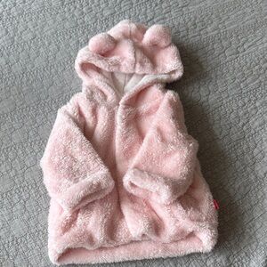 Magnetic Me Pink Fuzzy Baby Jacket